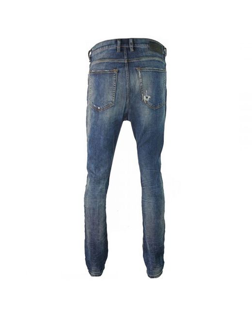 DIESEL Blue D-Vider 0090G Jeans for men