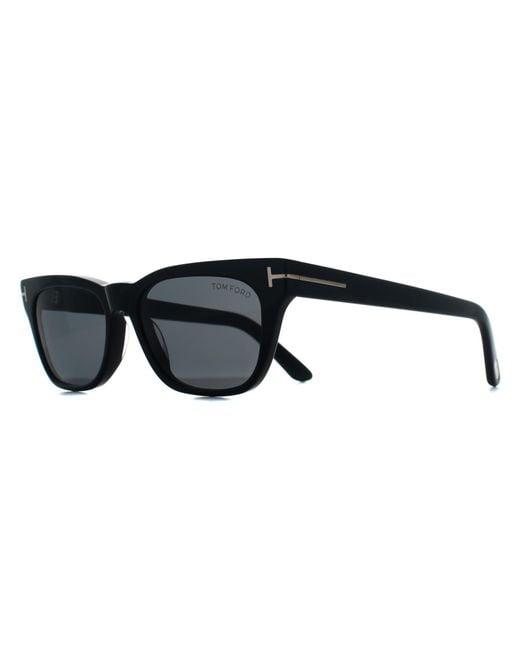 Tom Ford Black Square Shiny Smoke Penn-02 Ft1362
