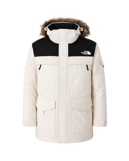 The North Face White Mcmurdo 2 Parka Jacket Nylon for men