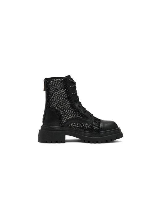 Steve Madden Black Leather Ripcord Mr 00 E Boots