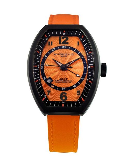 Montres De Luxe Orange Estremo Lady Watch
