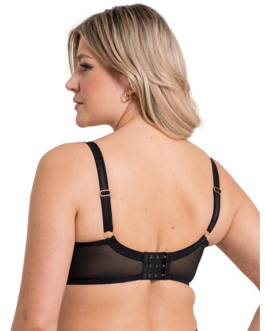 Curvy Kate Black St044105 Serpent Padded Half Cup Bra