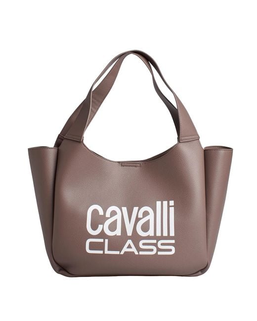 Roberto Cavalli Brown Arianna Cchb01642 Shopper Bag For