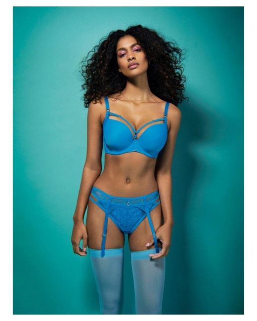 Freya Blue Temptress Suspender