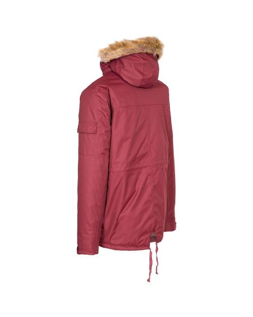 Trespass Red Mount Bear Parka Jacket for men