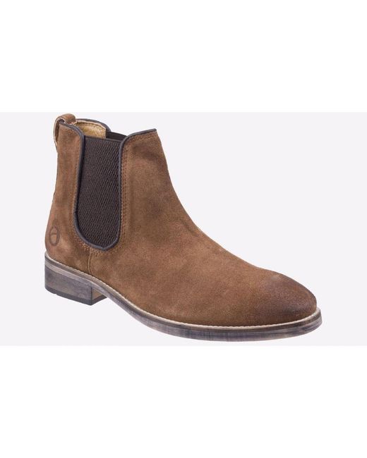 Cotswold Black Corsham Chelsea Boot for men