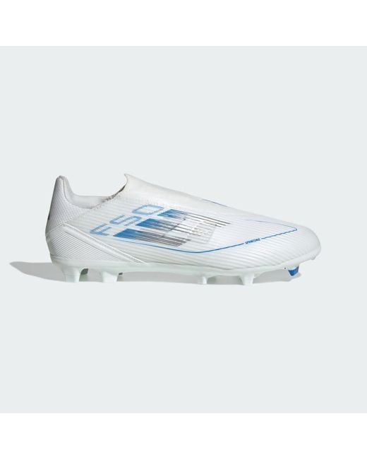 Adidas Originals Blue F50 League Laceless Firm/Multi-Ground Boots