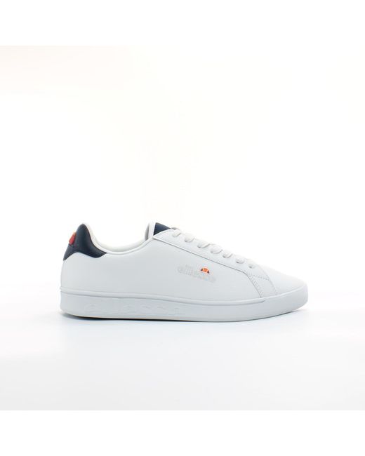 Ellesse White Campo Emb Trainer