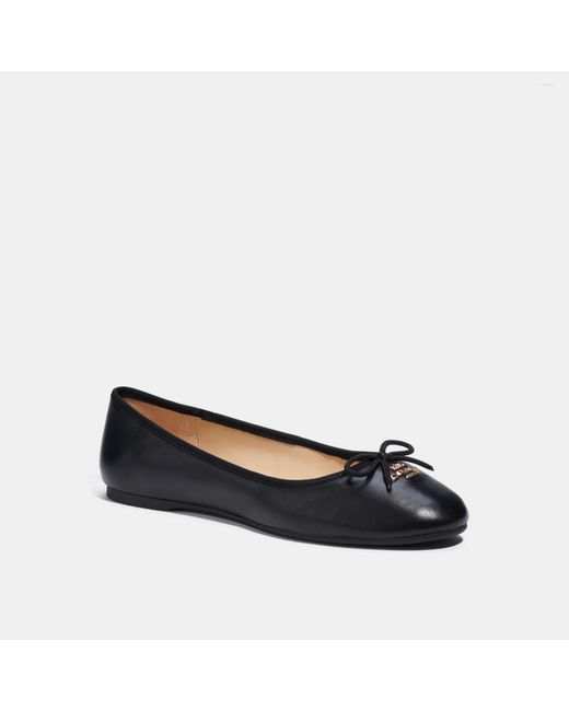 ●期間限定価格●☆極美品☆COACH ALINA LEATHER BALLET COACH Alina Leather Ballet in White | Lyst UK