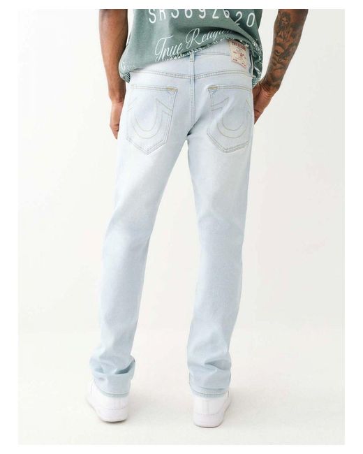 True Religion Blue Ricky Single Needle Straight for men