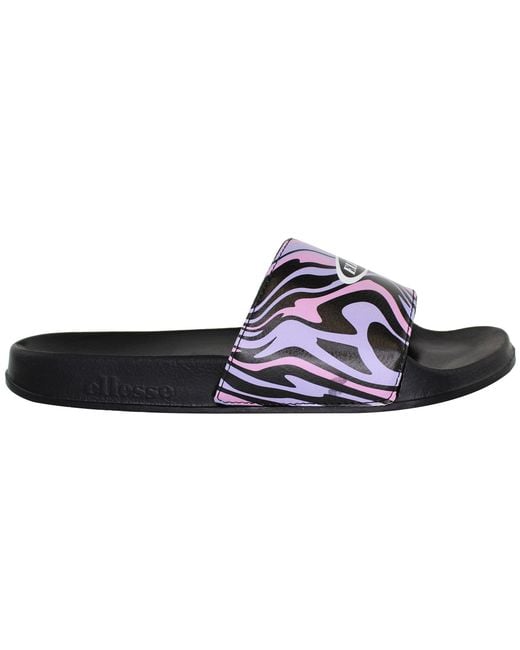 Ellesse Black Aperta Sliders