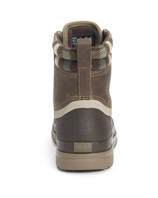 Muck Boot Gray Originals Duck Lace Memory Foam Wellingtons