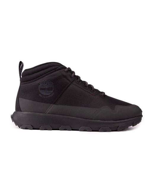 Timberland Black Winsor Trail Waterproof Boots for men
