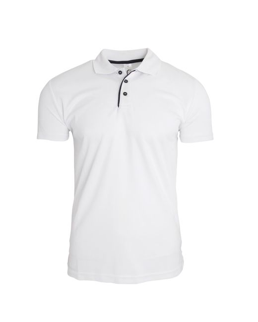 Sol's White Performer Short Sleeve Pique Polo Shirt for men