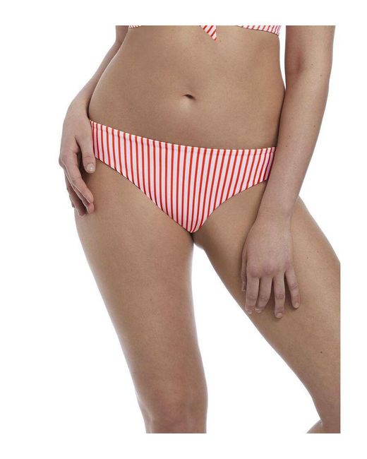 Freya Pink 6553 Totally Stripe Classic Bikini Brief