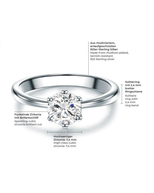Tresor 1934 Metallic Trilani Sterling Ring