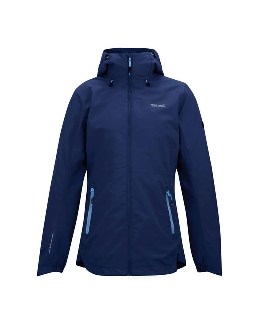 Regatta Blue Ladies Hamara Iv Waterproof Jacket (Aviator)