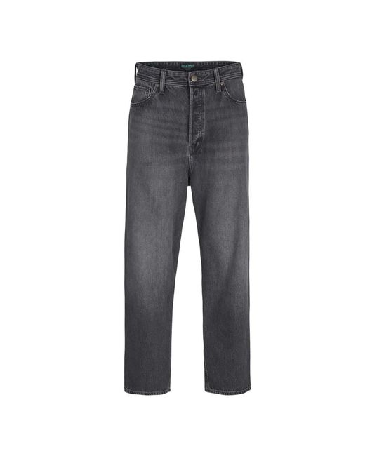 Jack & Jones Gray And 592 Cotton Jeans Denim) for men