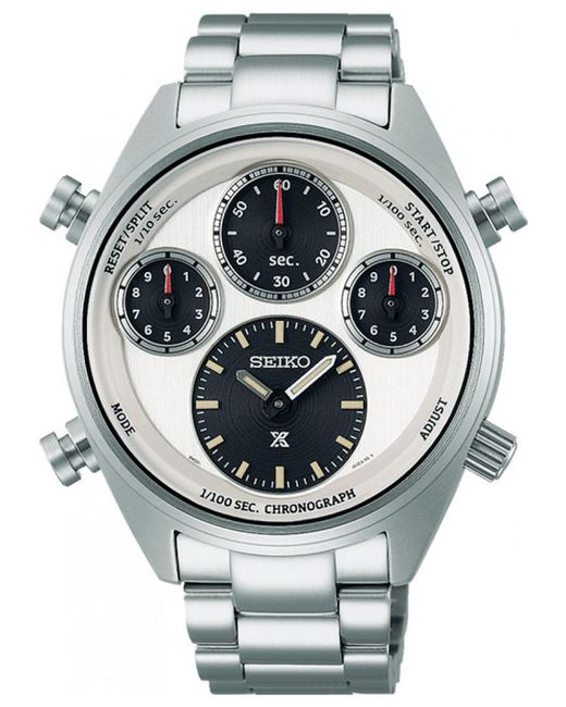 Seiko Gray Sfj009P1 Prospex Speedtimer Watch for men