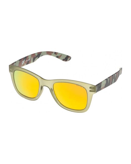 Police Yellow S194450Nvng 50 Sunglasses for men