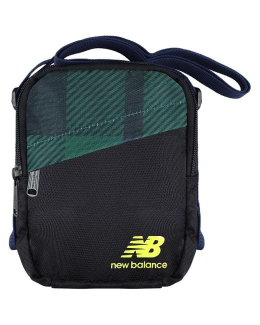 New Balance Blue Nb Essentials Shoulder Bag for men