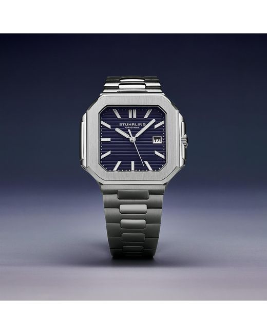 Stuhrling Metallic Modulus 4064 44Mm for men