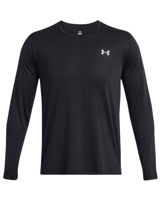 Under Armour Blue Launch Crew Neck Regular Fit T-Shirt for men