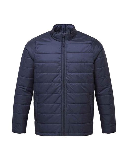 PREMIER Blue Recyclight Padded Jacket for men