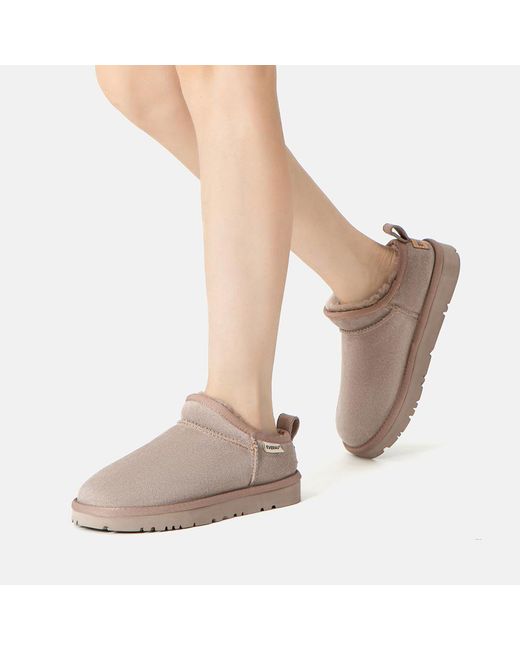EverAu Australia Gray Ever Au Quail Classic Ultra Mini Boots
