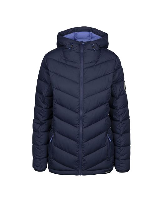 DLX Blue Ladies Tonya Eco Padded Jacket