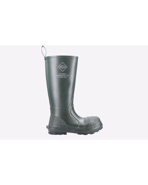Muck Boot Blue Mudder Tall Safety Wellington S5 for men