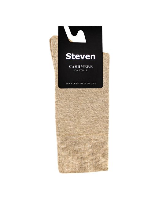 Steve Madden Natural Cashmere Socks for men