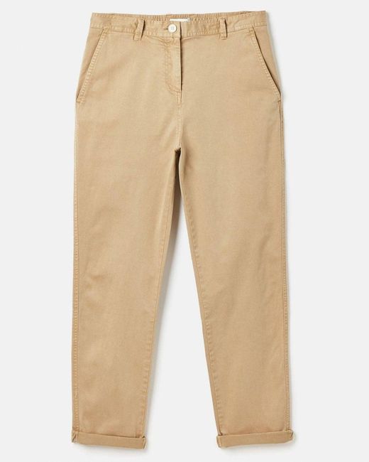 Joules Natural Elastic Waist Chinos