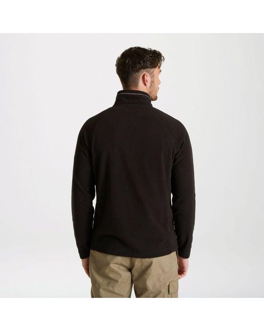 Craghoppers Black Expert Corey 200 Microfleece Jacket for men