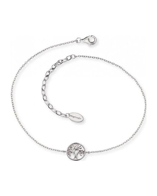 Engelsrufer White Erf-Liltree Ladies Tree Of Life Anklet