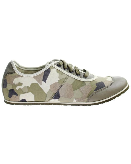 PUMA Gray X Rudolf Dassler Green Lace Up Synthetic S Trainers 347516 01