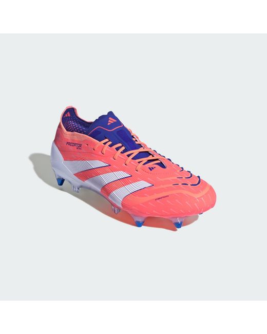 Adidas Originals Pink Predator Elite Soft Ground Boots
