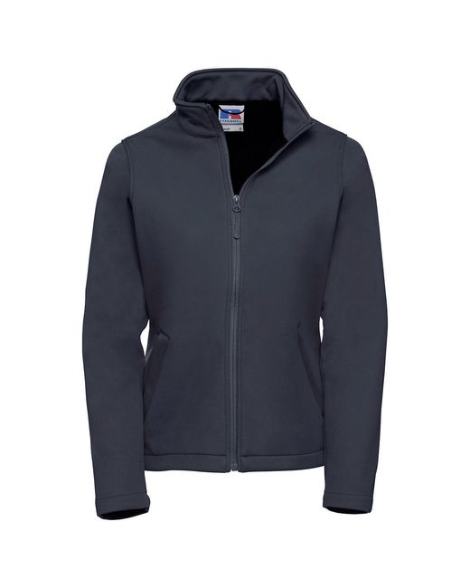Russell Blue Ladies Smart Soft Shell Jacket (French)