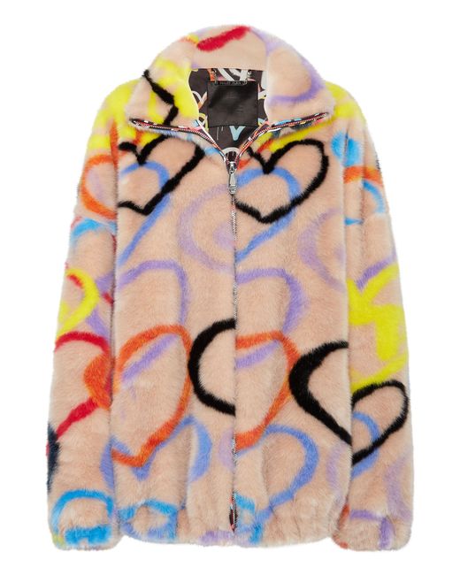 Philipp Plein Jas Heart in het Multicolor