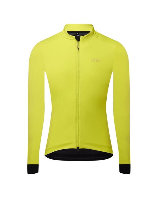 Dhb Yellow Aeron Lab All Winter Polartec Jacket for men