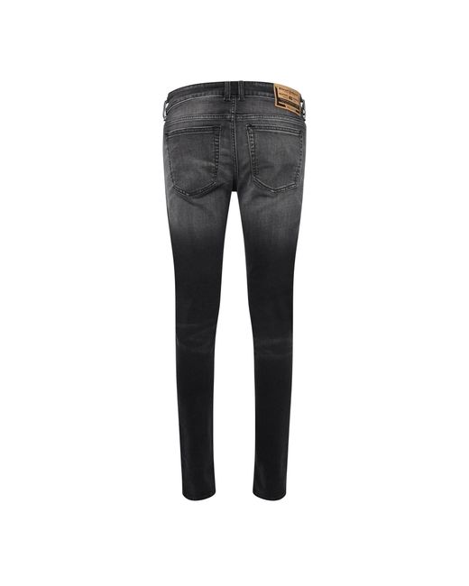 DIESEL Black 1979 Sleenker R Skinny Jeans for men