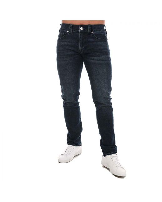 True Religion Blue Rocco Skinny Jeans for men