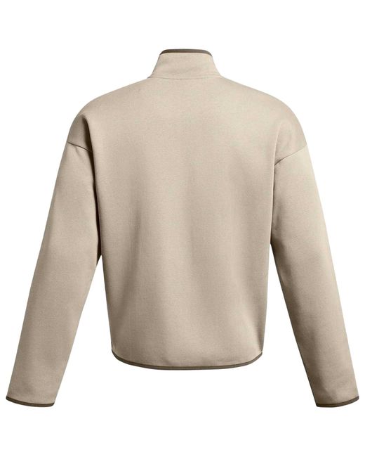 Under Armour Gray Icon Relaxed Fit Sweat Jacket for men