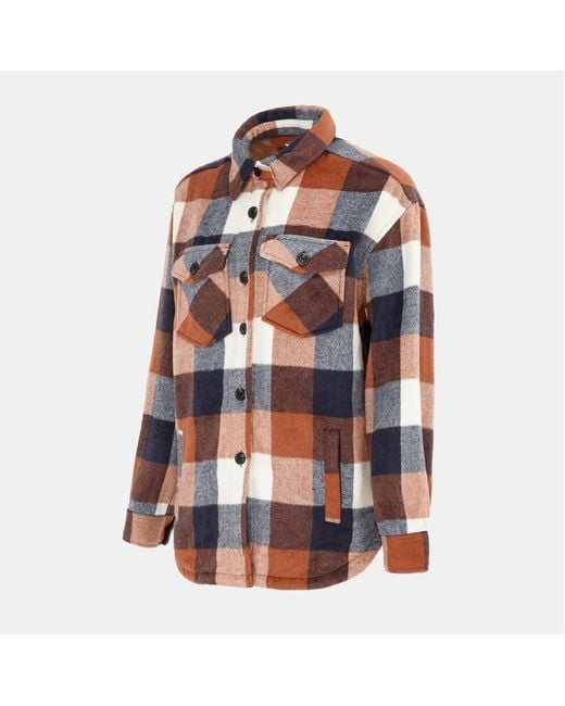 Miso Brown Wool Shirt Ladies