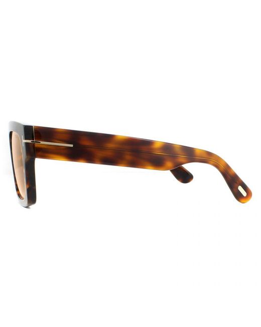 Tom Ford Brown Sunglasses Fausto Ft0711 56E Havana for men