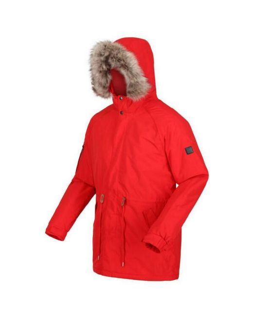 Regatta Red Salinger Iii Parka (Code) for men