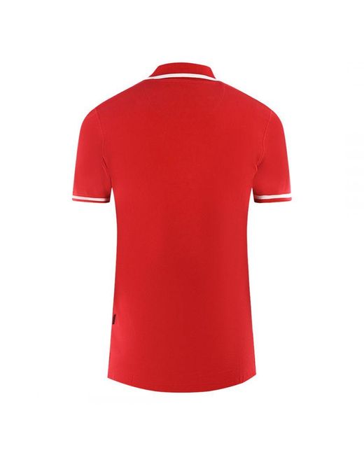 Aquascutum London Embroidered Badge Polo Shirt for men