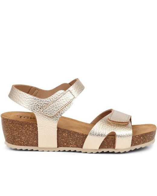 Jones Bootmaker Brown Joanie Leather Sandals