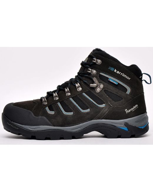 Karrimor Black Premium Bodmin Waterproof Thinsulate for men