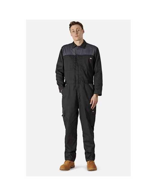 Dickies Black Everyday Synthetic 'Work Coverall for men